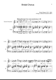 Bridal Chorus. R. Wagner - Arranged for S. Sax. and Piano