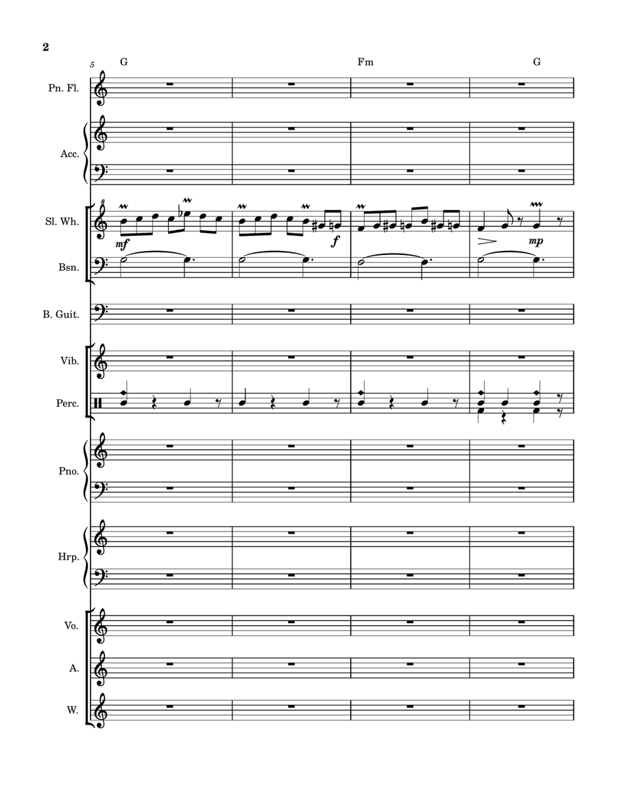 Лазарките - Score Only Лазарките - Score Only Chamber Orchestra scores gallery preview page 2