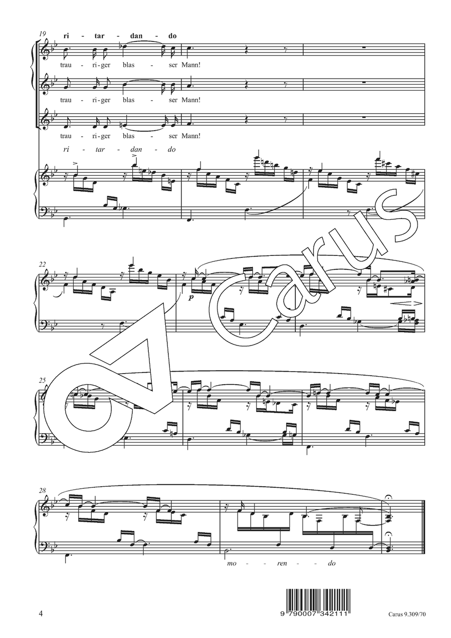 Am leuchtenden Sommermorgen SSA scores gallery preview page 5