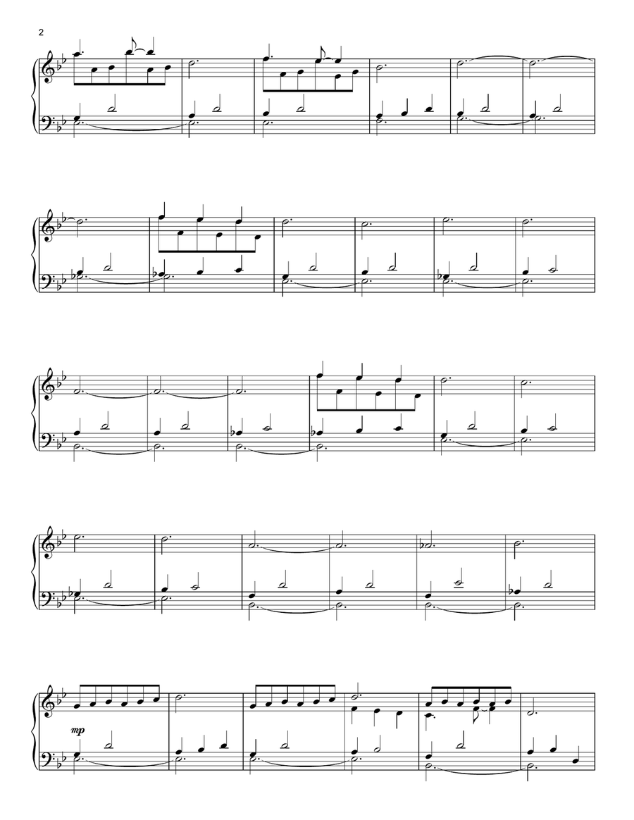 Everything Changes... But All Remains Piano Solo scores gallery preview page 2