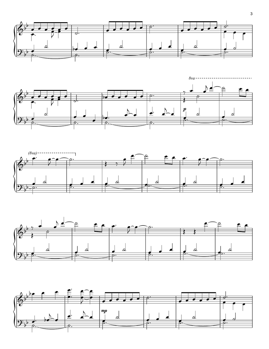 Everything Changes... But All Remains Piano Solo scores gallery preview page 3
