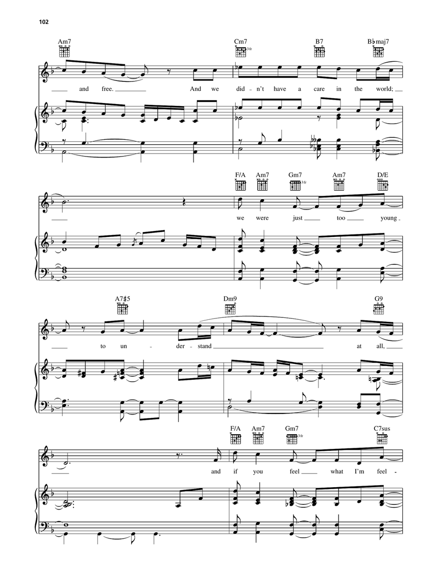 Do You Remember Do You Remember Piano, Vocal, Guitar scores gallery preview page 3