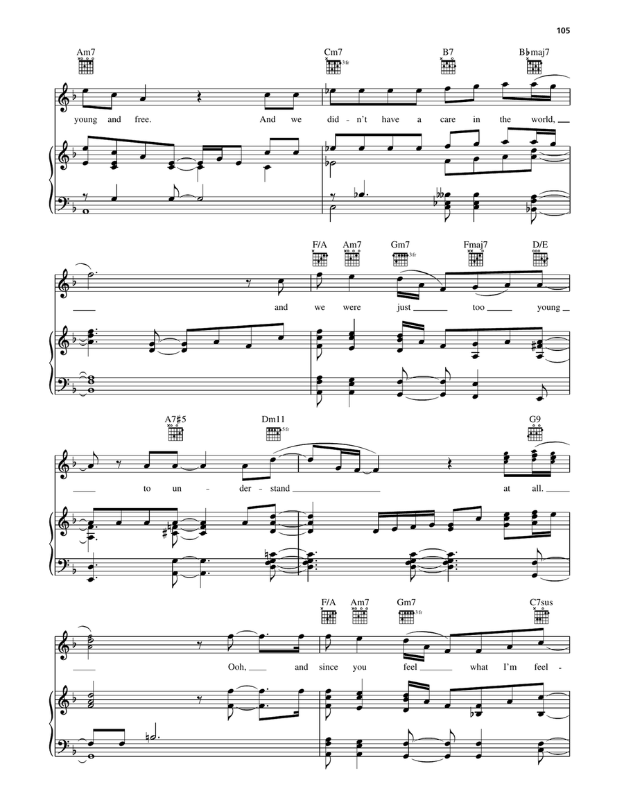 Do You Remember Do You Remember Piano, Vocal, Guitar scores gallery preview page 6