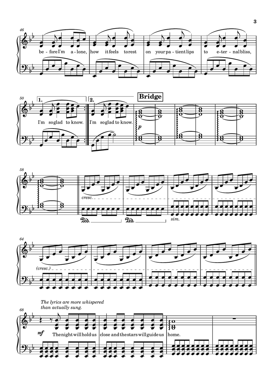After Dark After Dark Piano Solo scores gallery preview page 3