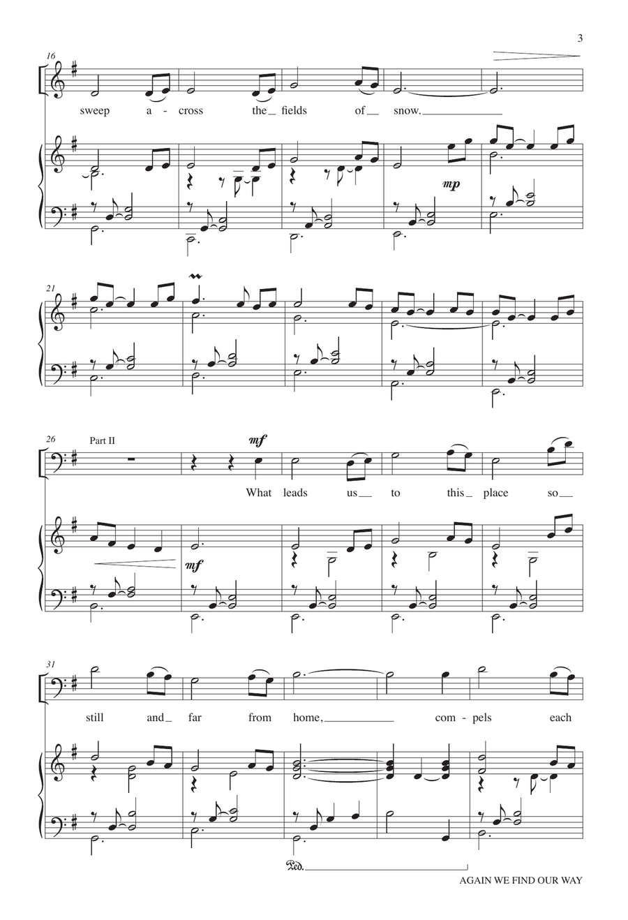 Again We Find Our Way Again We Find Our Way 2-Part scores gallery preview page 3