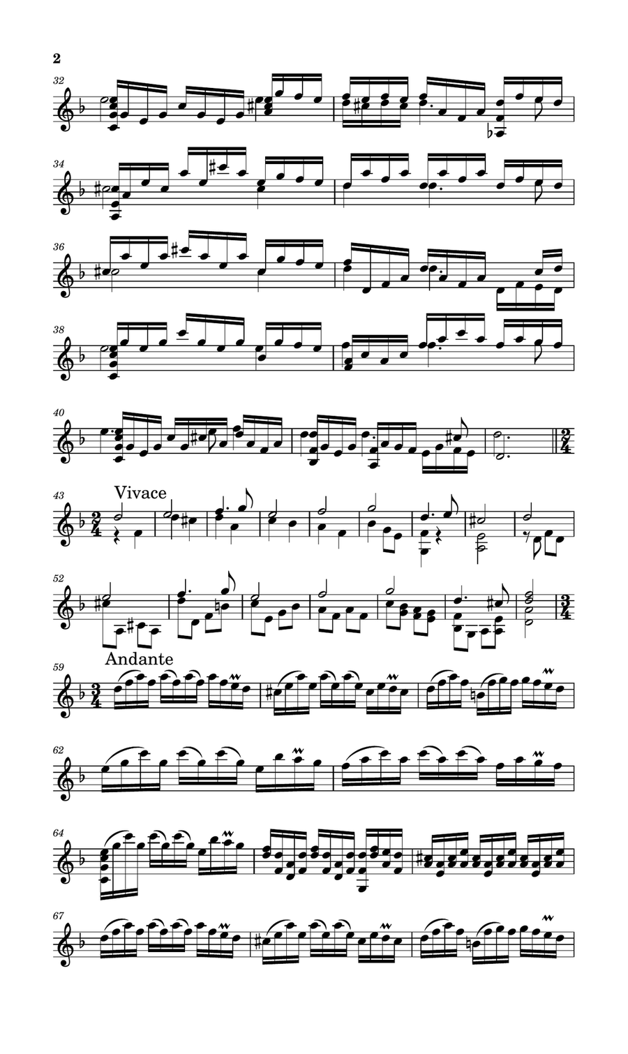 Omaggio a Corelli Omaggio a Corelli Violin Solo scores gallery preview page 2