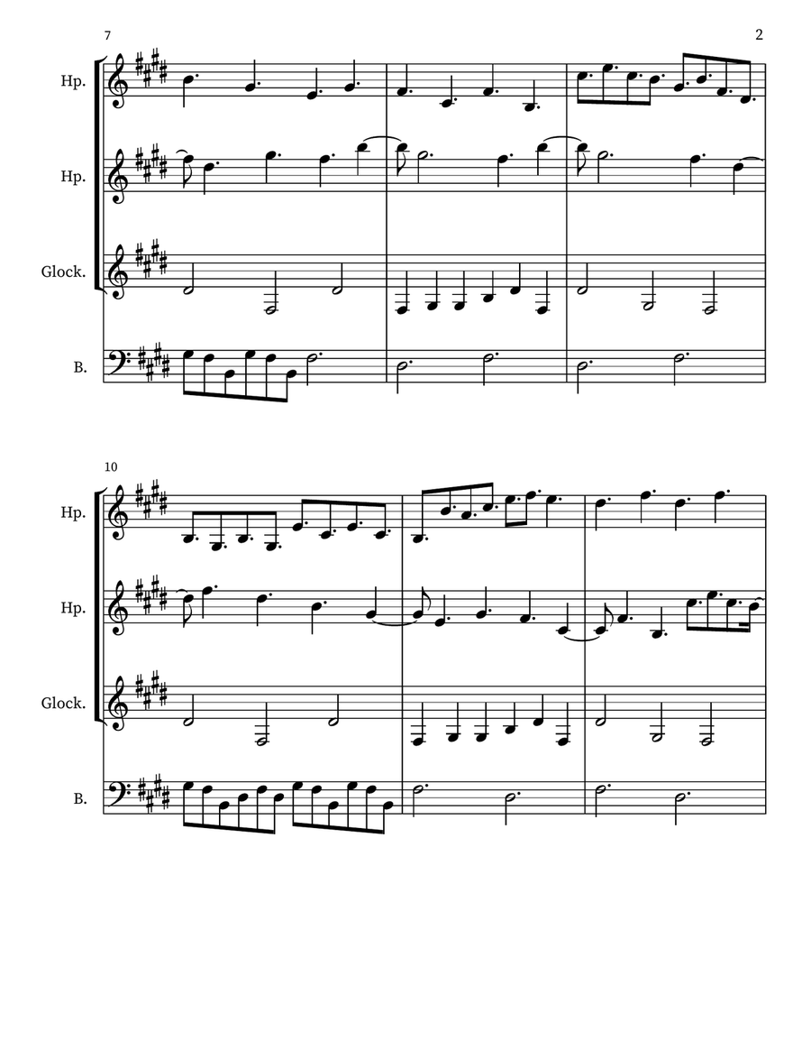 Prayerful Muse 48 Small Ensemble scores gallery preview page 2