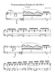Transcendental Etudes S.139 NO.1 - Franz Liszt