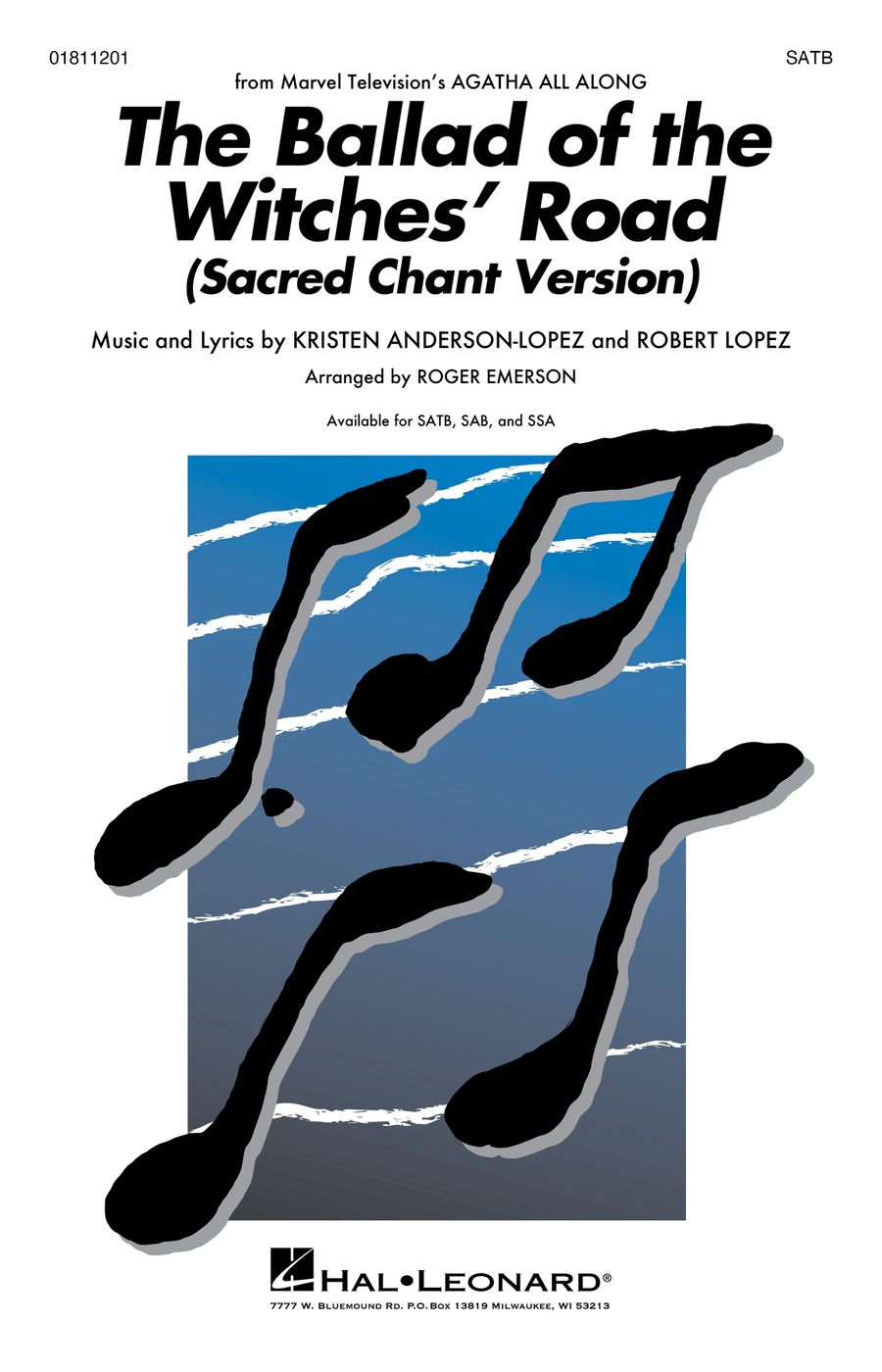 The Ballad Of The Witches' Road (sacred Chant Version) 4-Part scores gallery preview page 1