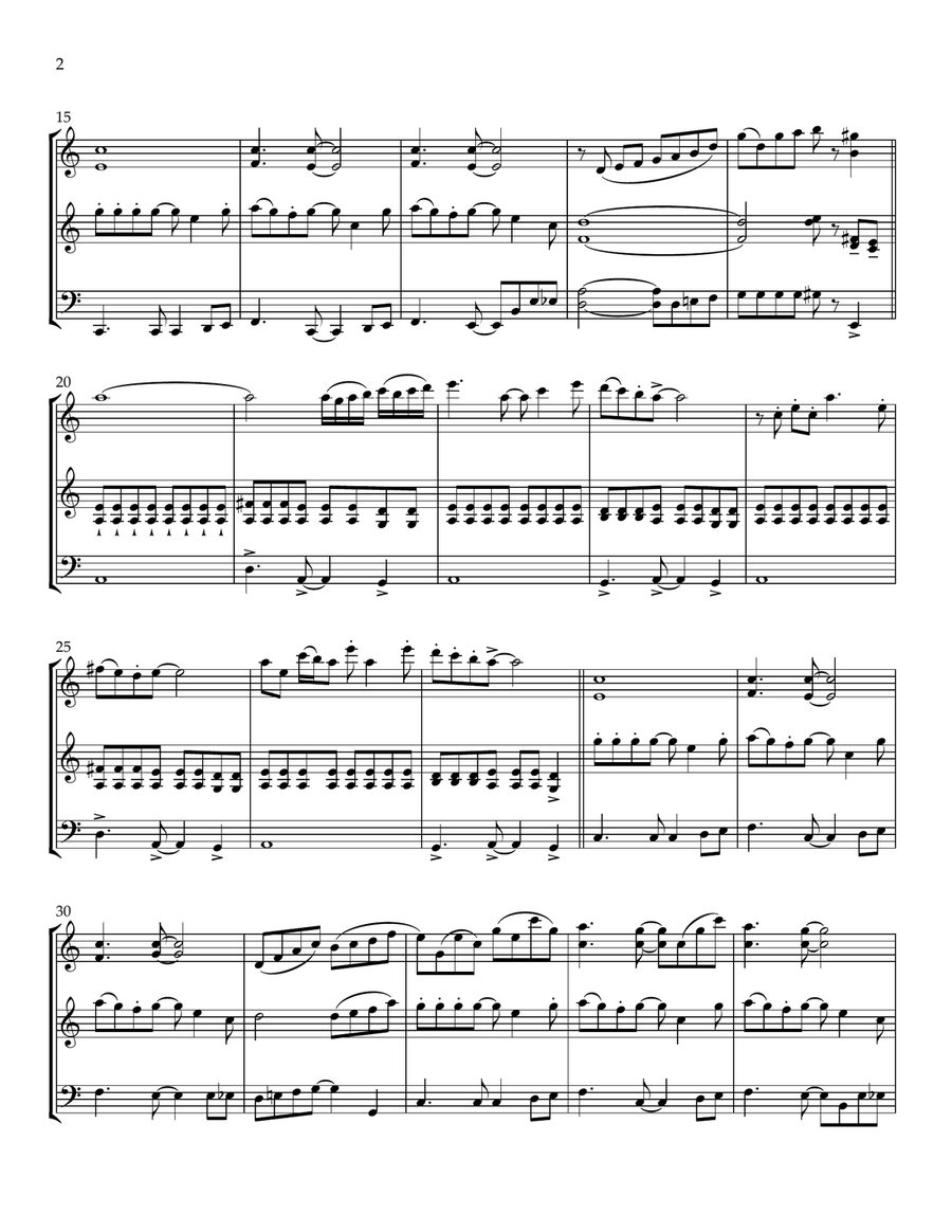 He-Man And The Masters Of The Universe String Trio scores gallery preview page 2
