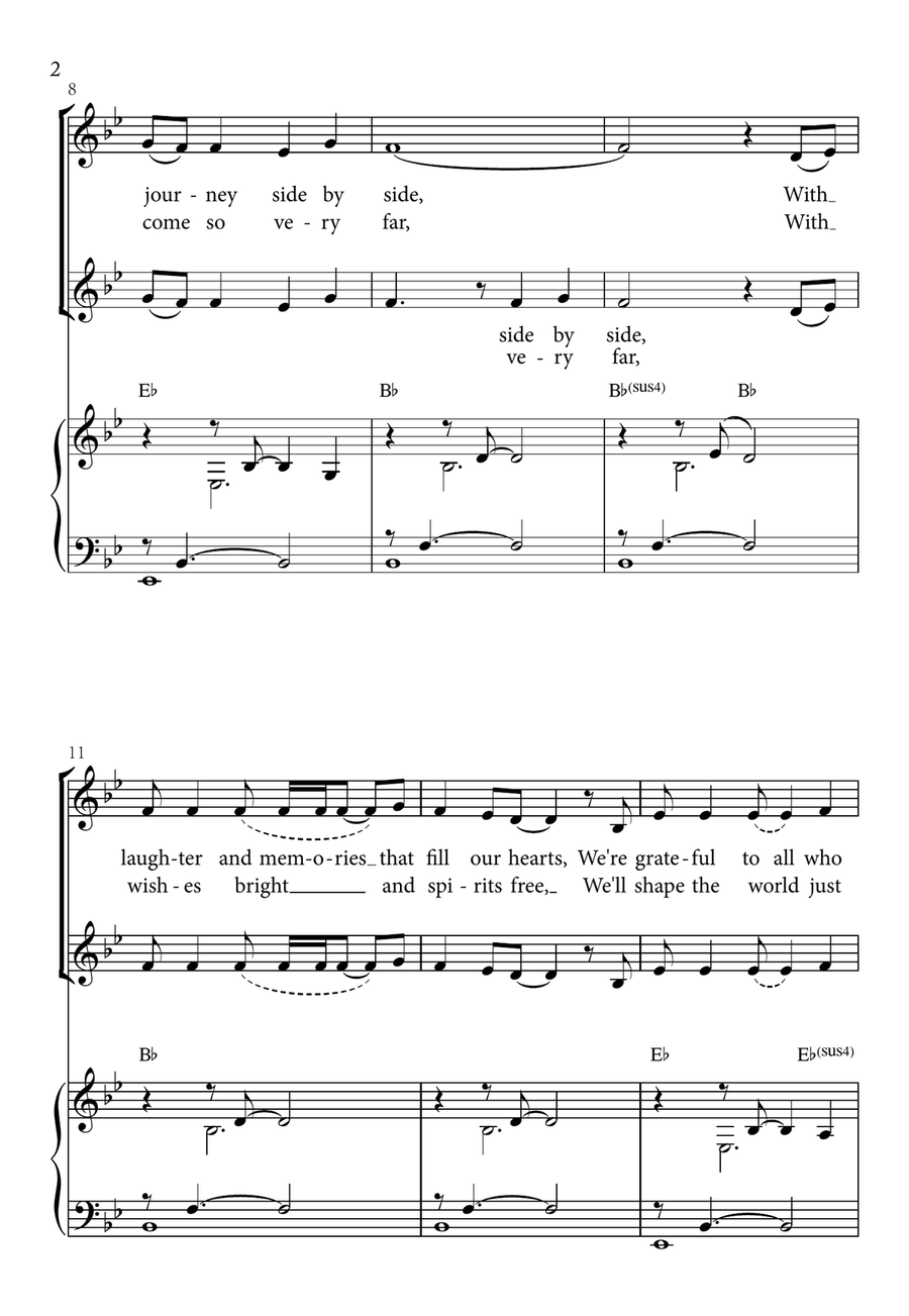 Commencement Two Part 2-Part scores gallery preview page 4
