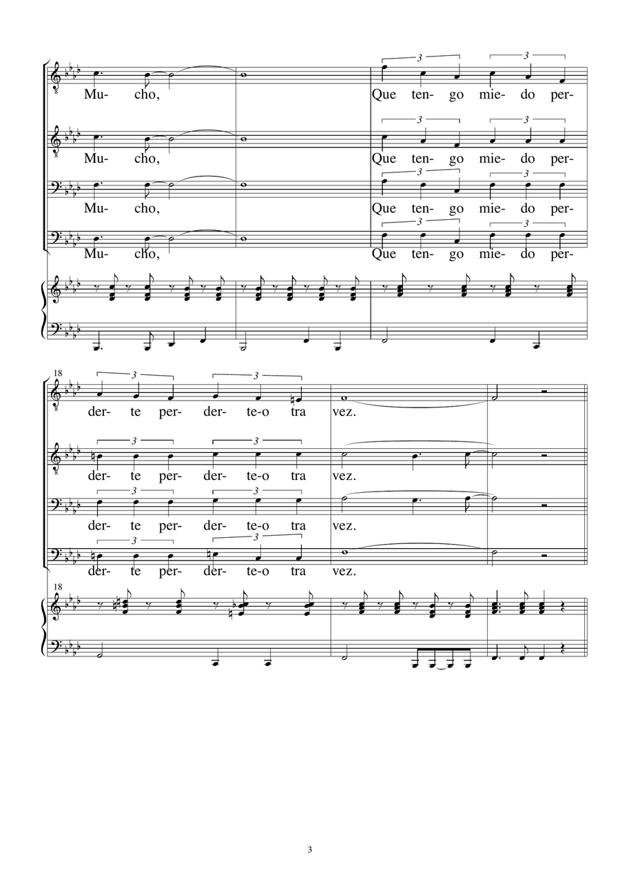 Besame Mucho Besame Mucho TTBB scores gallery preview page 3