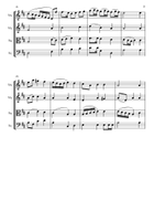 He's Risen, He's Risen String Quartet scores gallery preview page 3