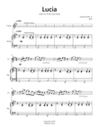 Lucia for Flute and Harp
