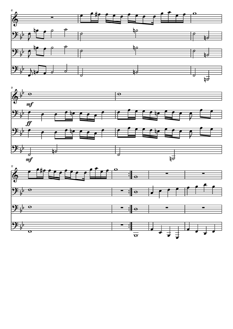 Electric-Dreamscape - Score Only Brass Ensemble scores gallery preview page 2