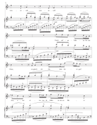 BRAHMS: Wie bist du, meine Königin, Op. 32 no. 9 (transposed to F major) Piano, Vocal scores gallery preview page 3