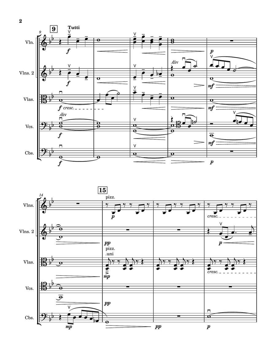 Reminiscent String Orchestra scores gallery preview page 2