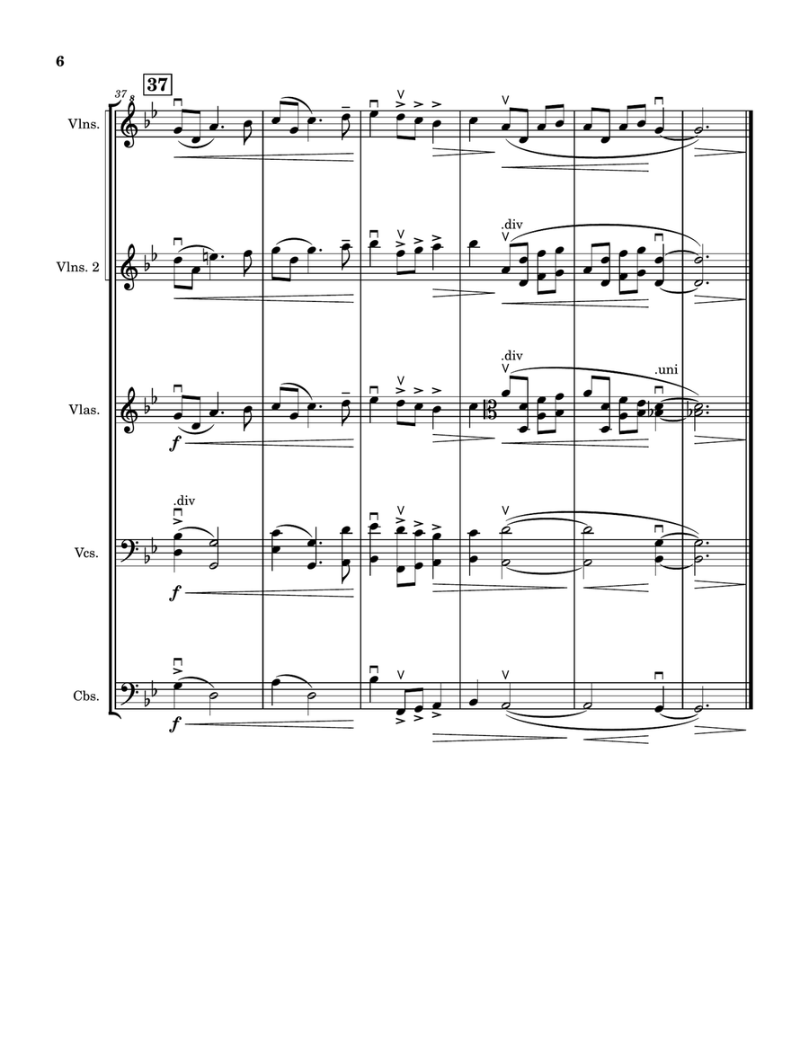 Reminiscent String Orchestra scores gallery preview page 6