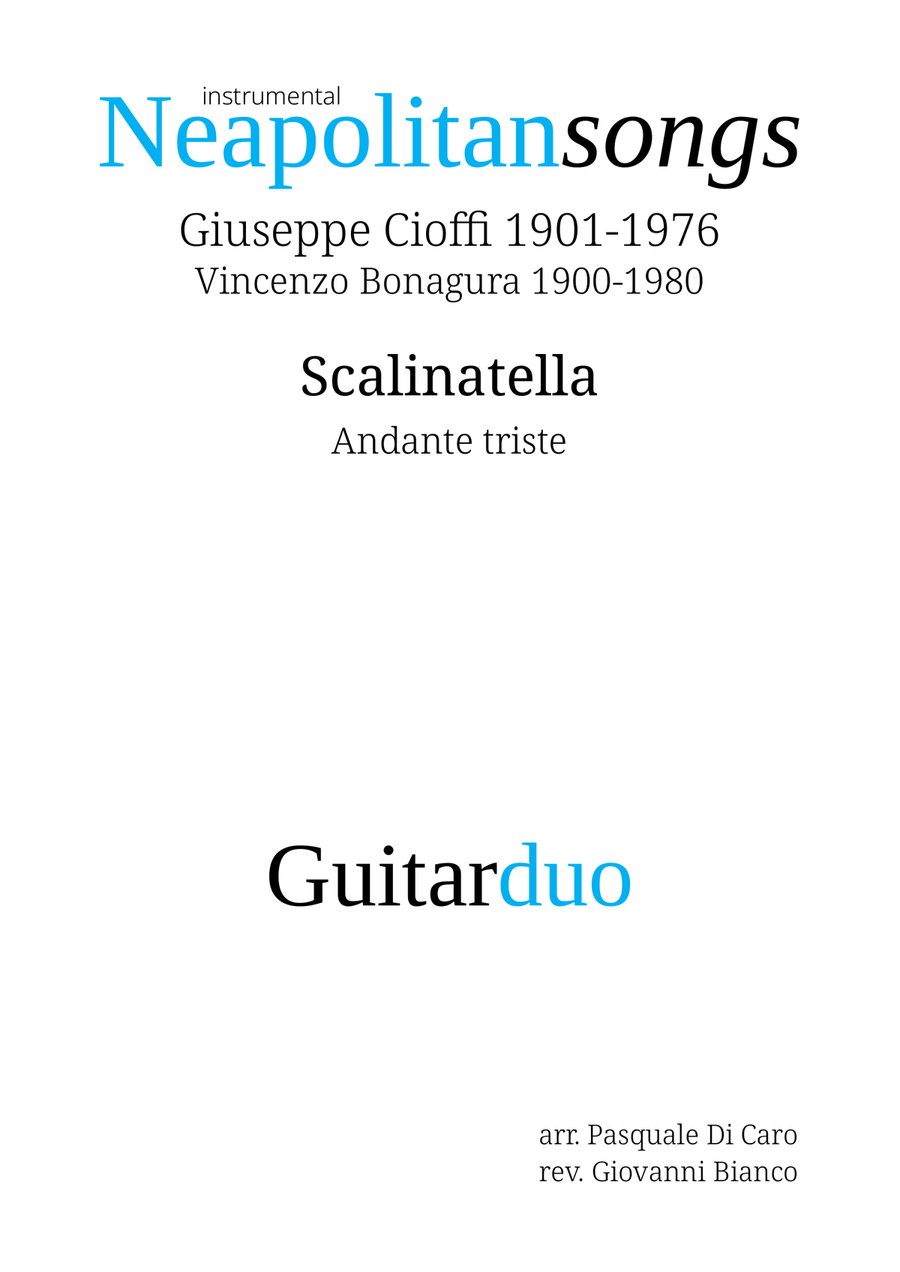 Scalinatella Scalinatella Acoustic Guitar scores gallery preview page 1