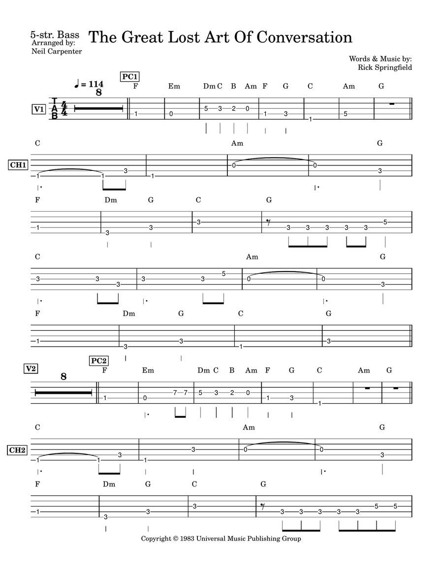 The Great Lost Art Of Conversation Acoustic Guitar scores gallery preview page 2