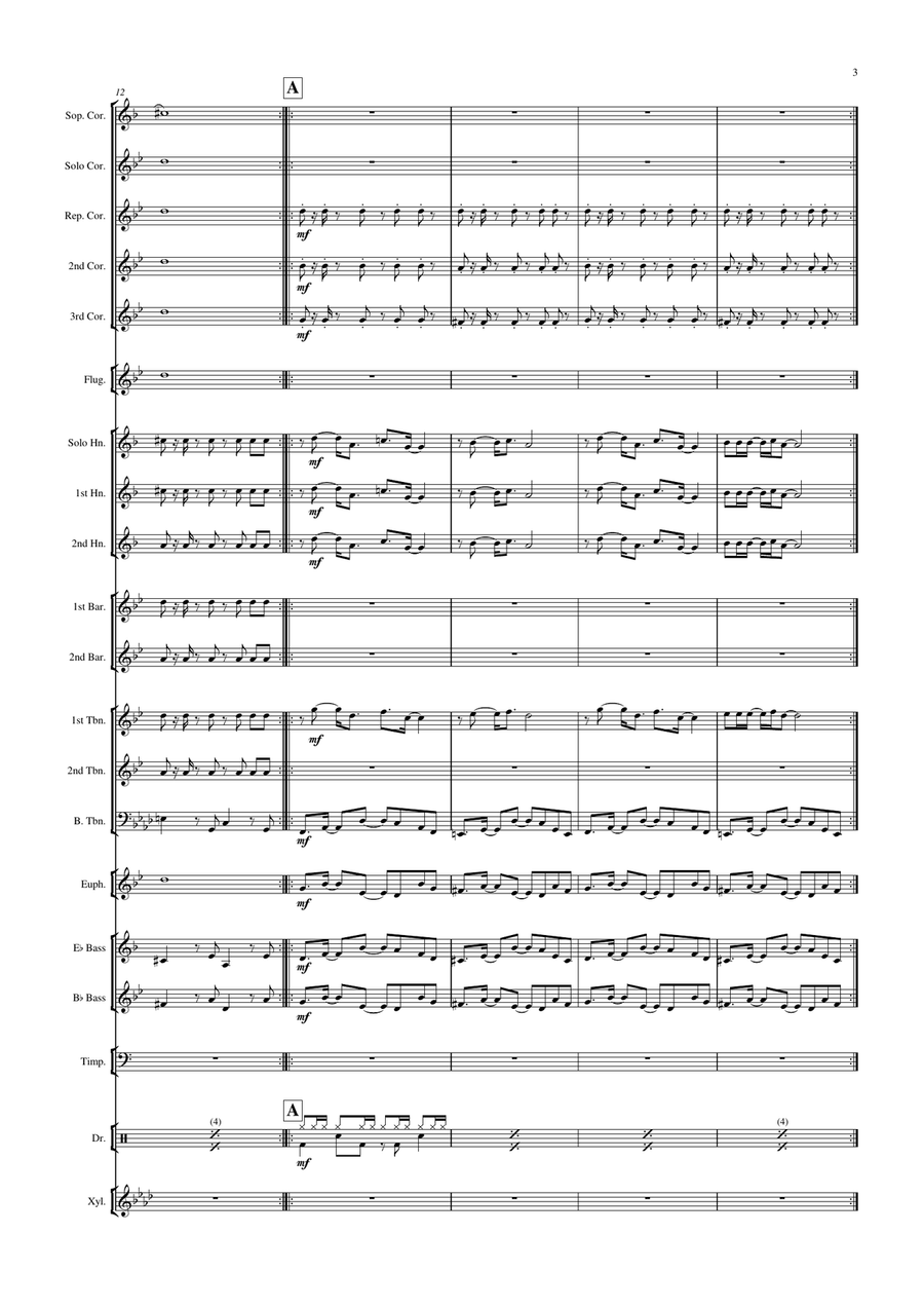 Medley: Spice Up Your Life with Stop Brass Band scores gallery preview page 5