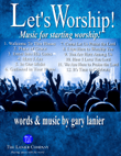 LET'S WORSHIP! A collection of 12 songs for starting worship by Gary Lanier