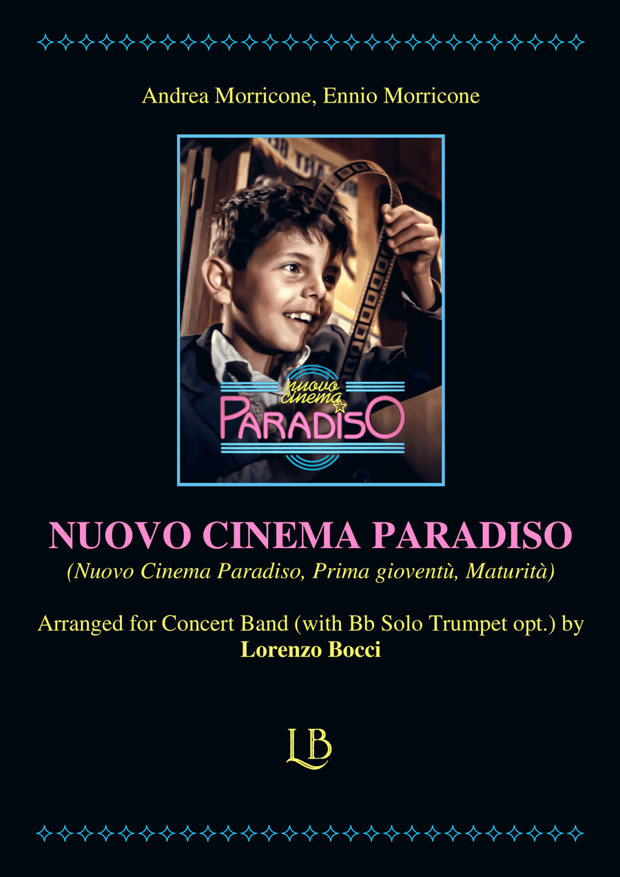 Medley: Nuovo Cinema Paradiso with Prima Gioventu and Maturity Concert Band scores gallery preview page 1