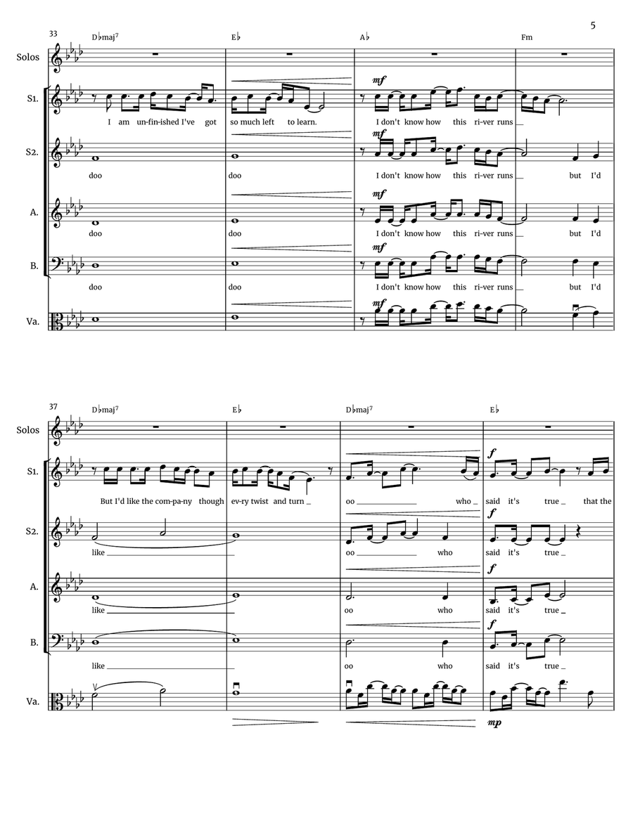 Grow As We Go Grow As We Go A Cappella scores gallery preview page 5