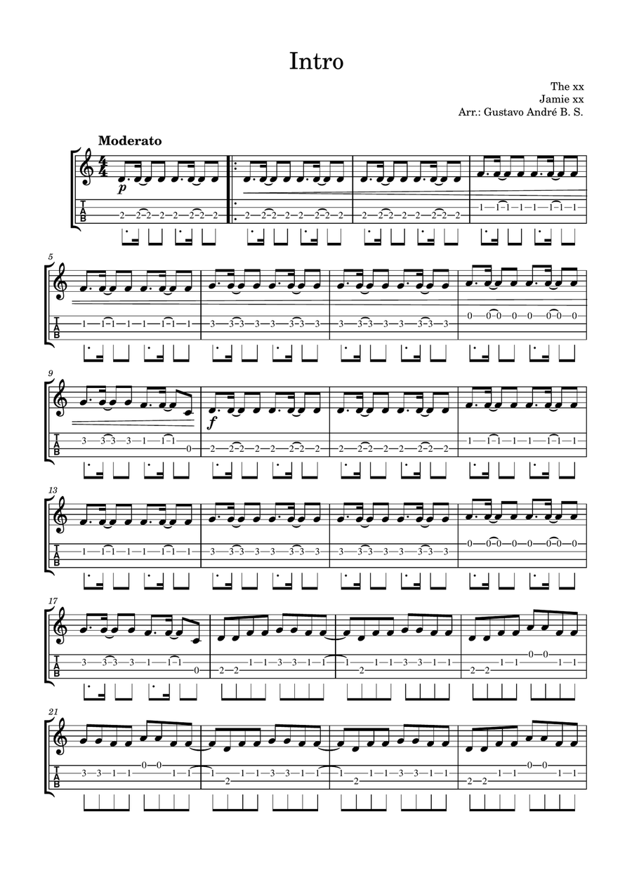 Intro Intro Ukulele scores gallery preview page 1