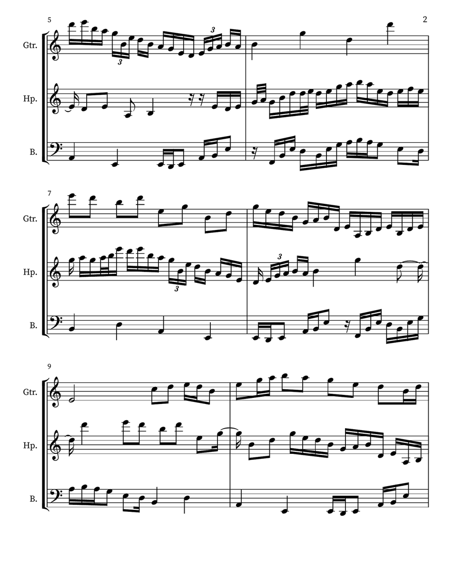 Country Airs Country Airs Small Ensemble scores gallery preview page 2