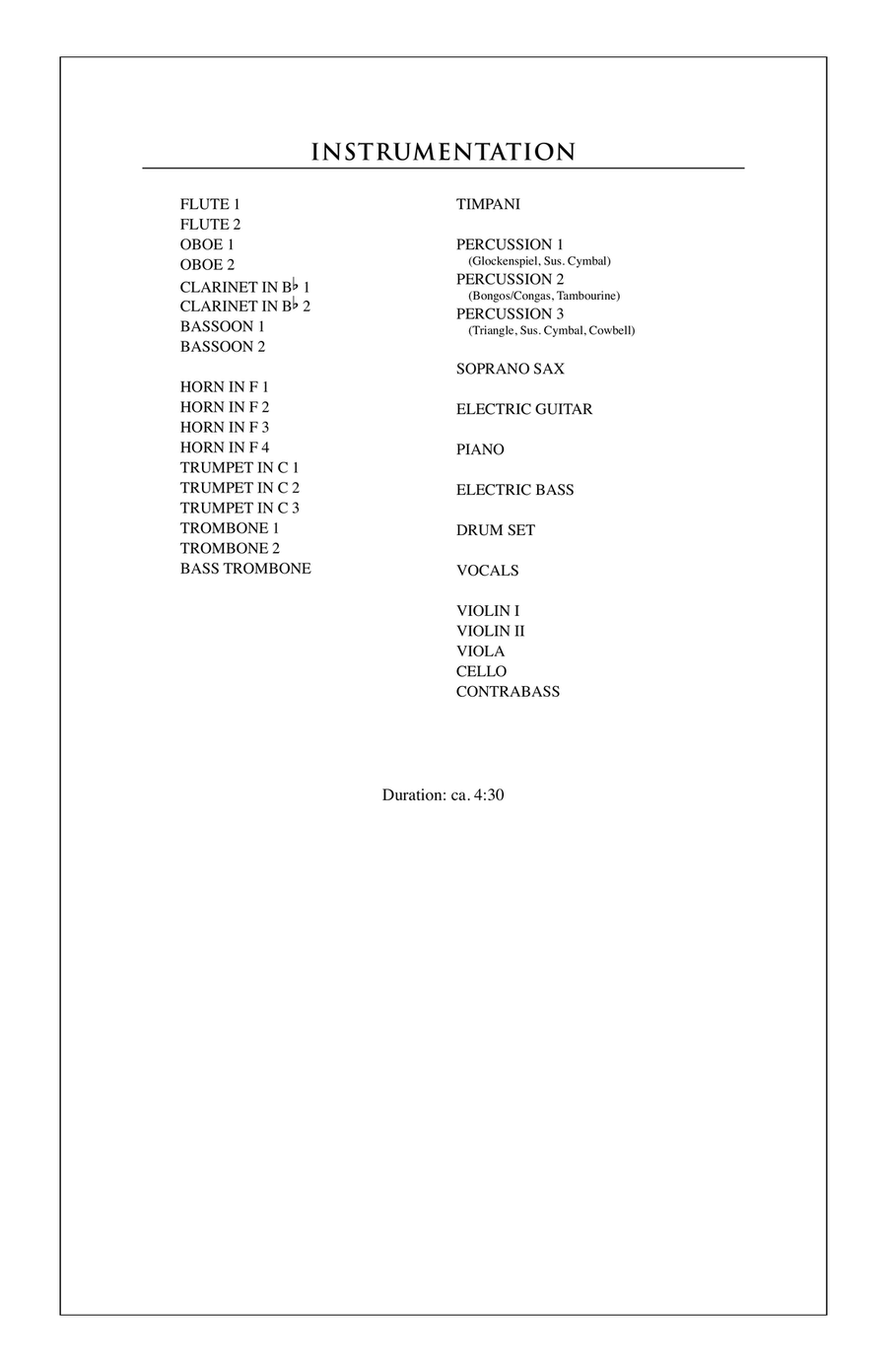 She's Gone Full Orchestra scores gallery preview page 4