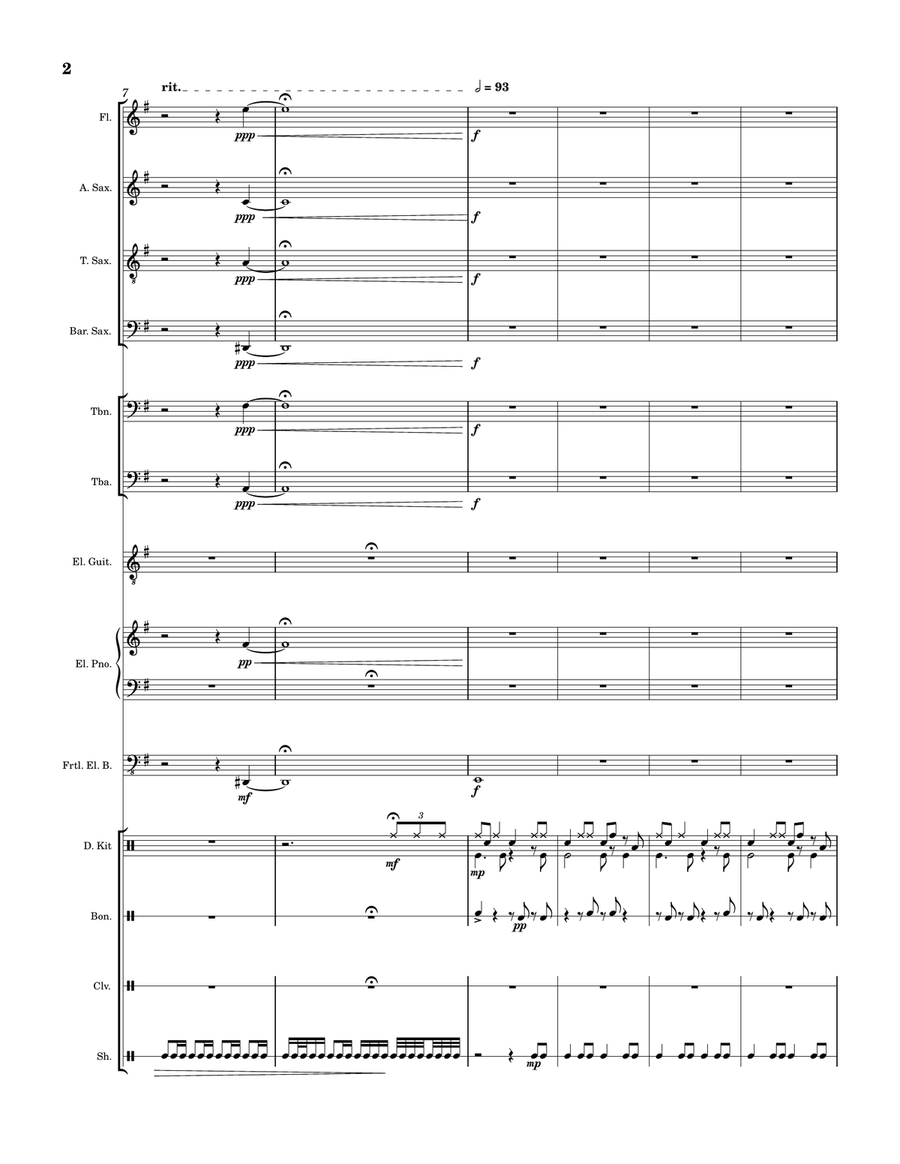 The Community Jazz Band The Community Jazz Band Jazz Ensemble scores gallery preview page 2