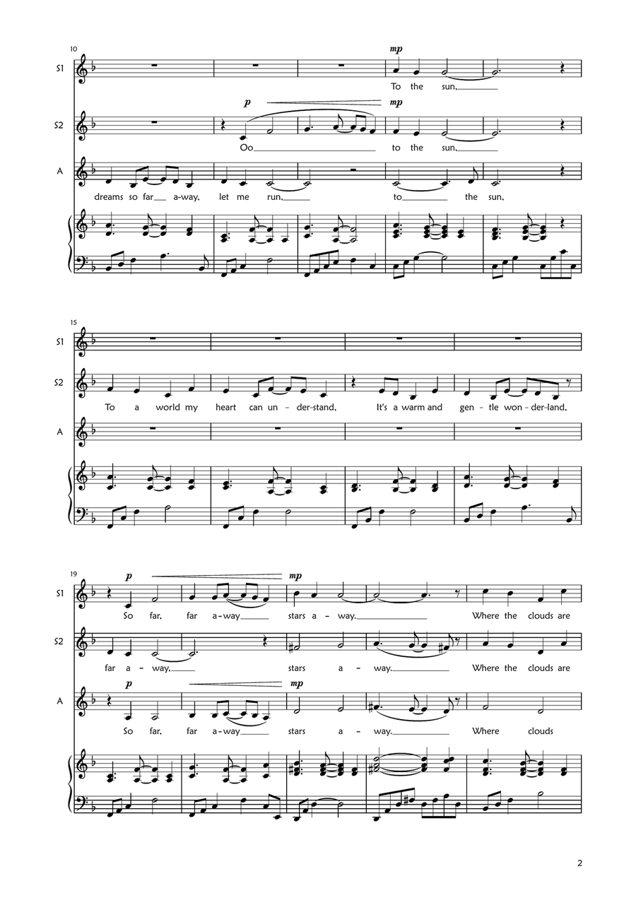 White Horses White Horses SSA scores gallery preview page 2
