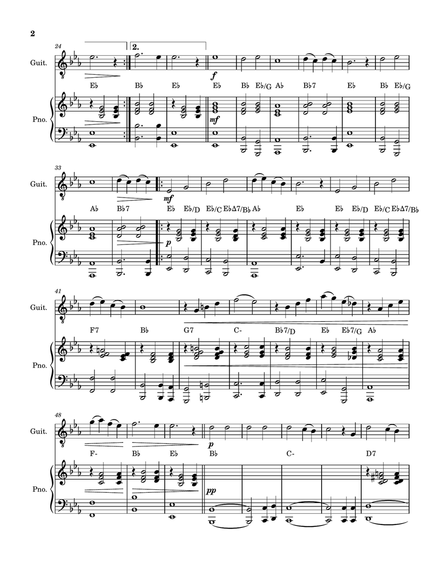 The Longest Time Acoustic Guitar scores gallery preview page 2