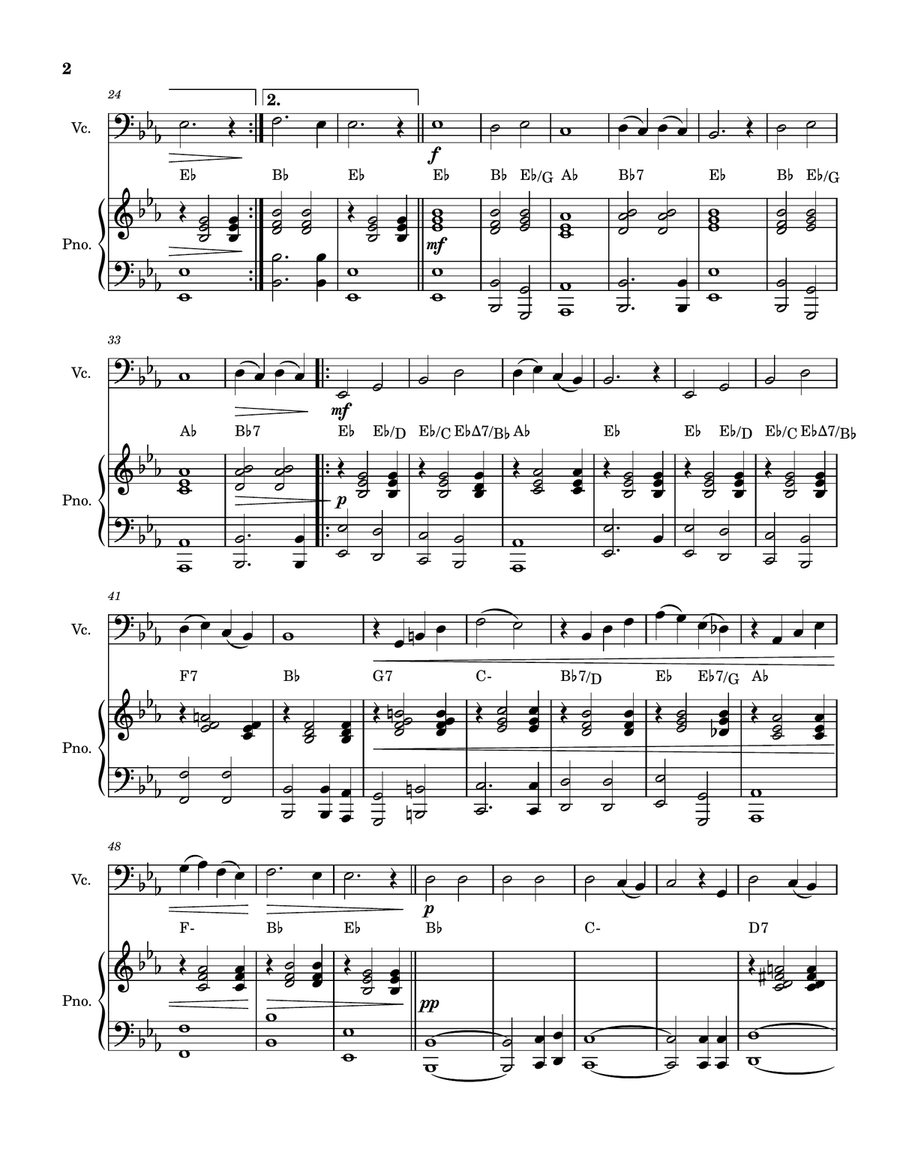 The Longest Time Piano scores gallery preview page 2