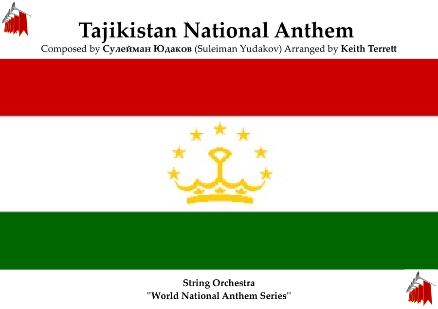 Tajikistan National Anthem for String Orchestra String Orchestra scores gallery preview page 1
