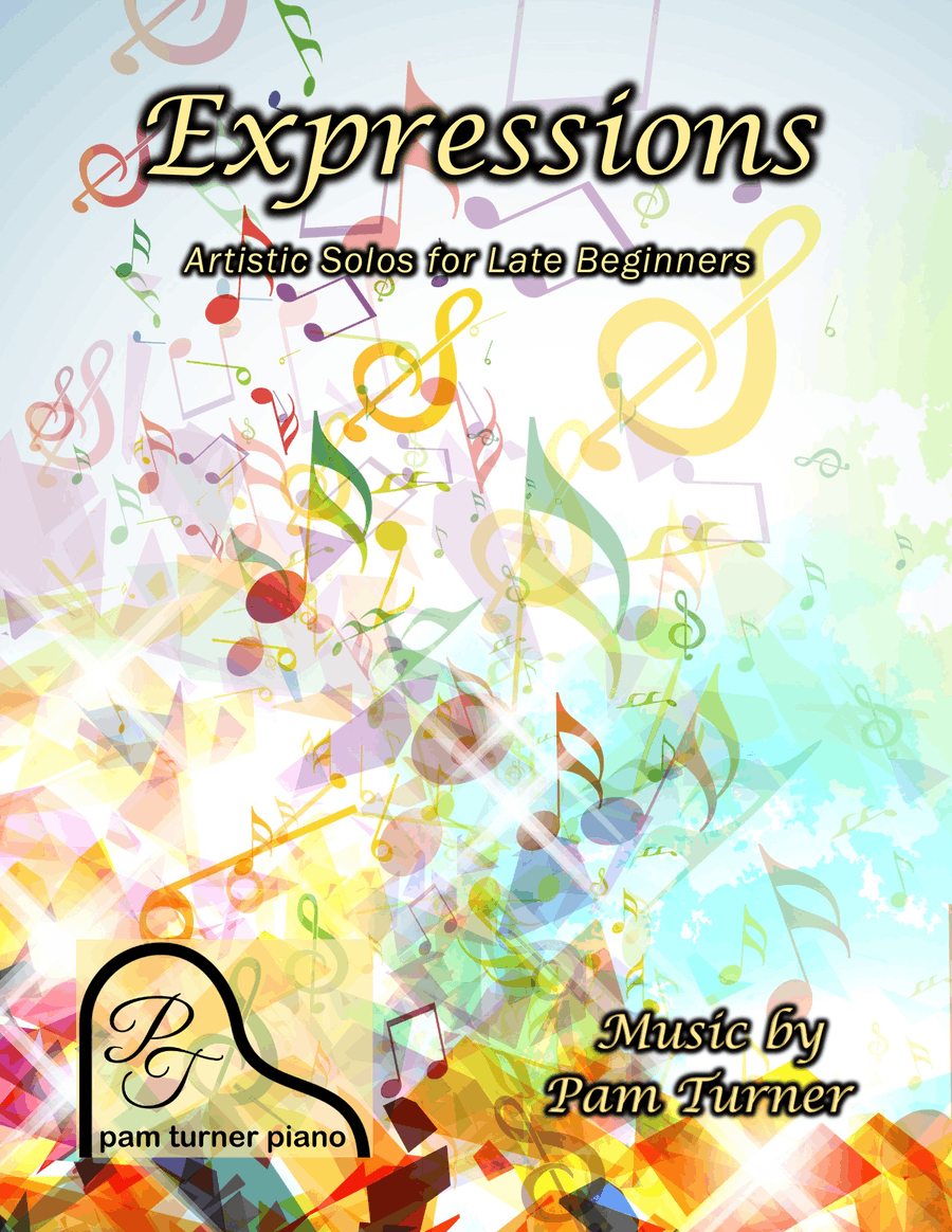Expressions (Artistic Solos for Late Beginners) Piano Method scores gallery preview page 1