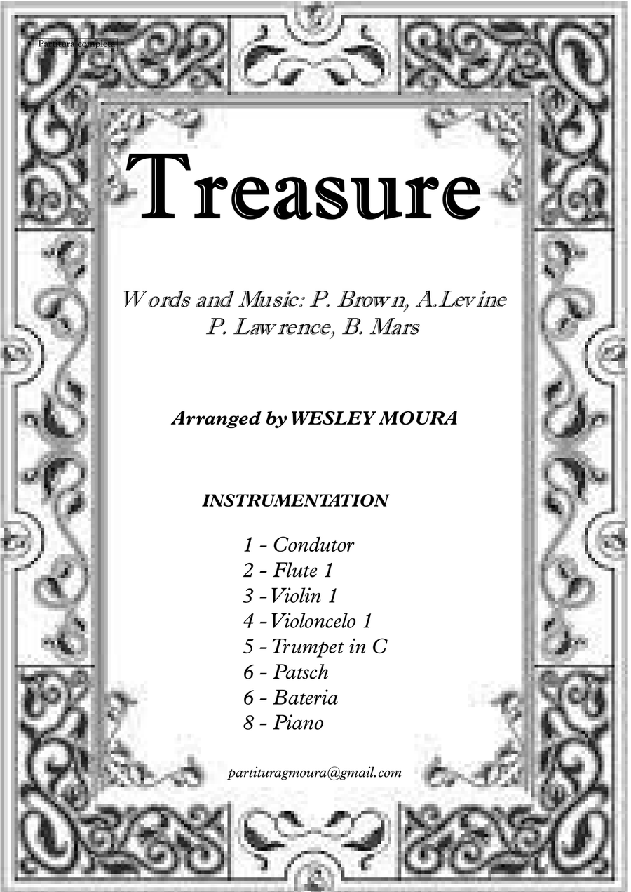Treasure Small Ensemble scores gallery preview page 1