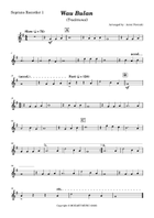 Wau Bulan Woodwind Duet scores gallery preview page 3
