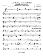 DAY BY DAY, GRACIOUS FATHER - Two Swedish Prayers for 5 Octaves Handbells 5-Octaves scores gallery preview page 3