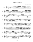 Étude à la Bach