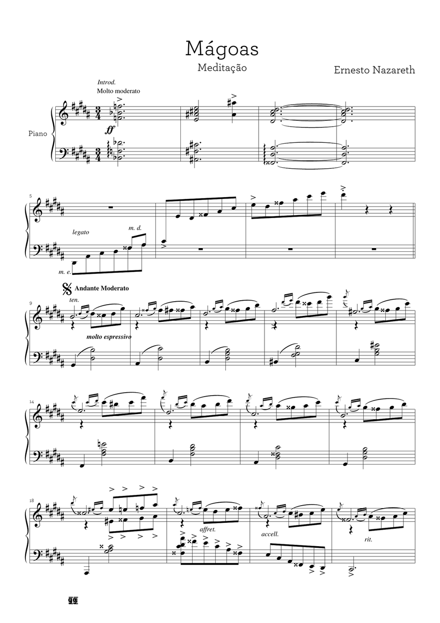 MAGOAS Chamber Music scores gallery preview page 1