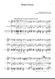 Bridal Chorus. R. Wagner - Flute, Cello and Guitar. Score and Parts.