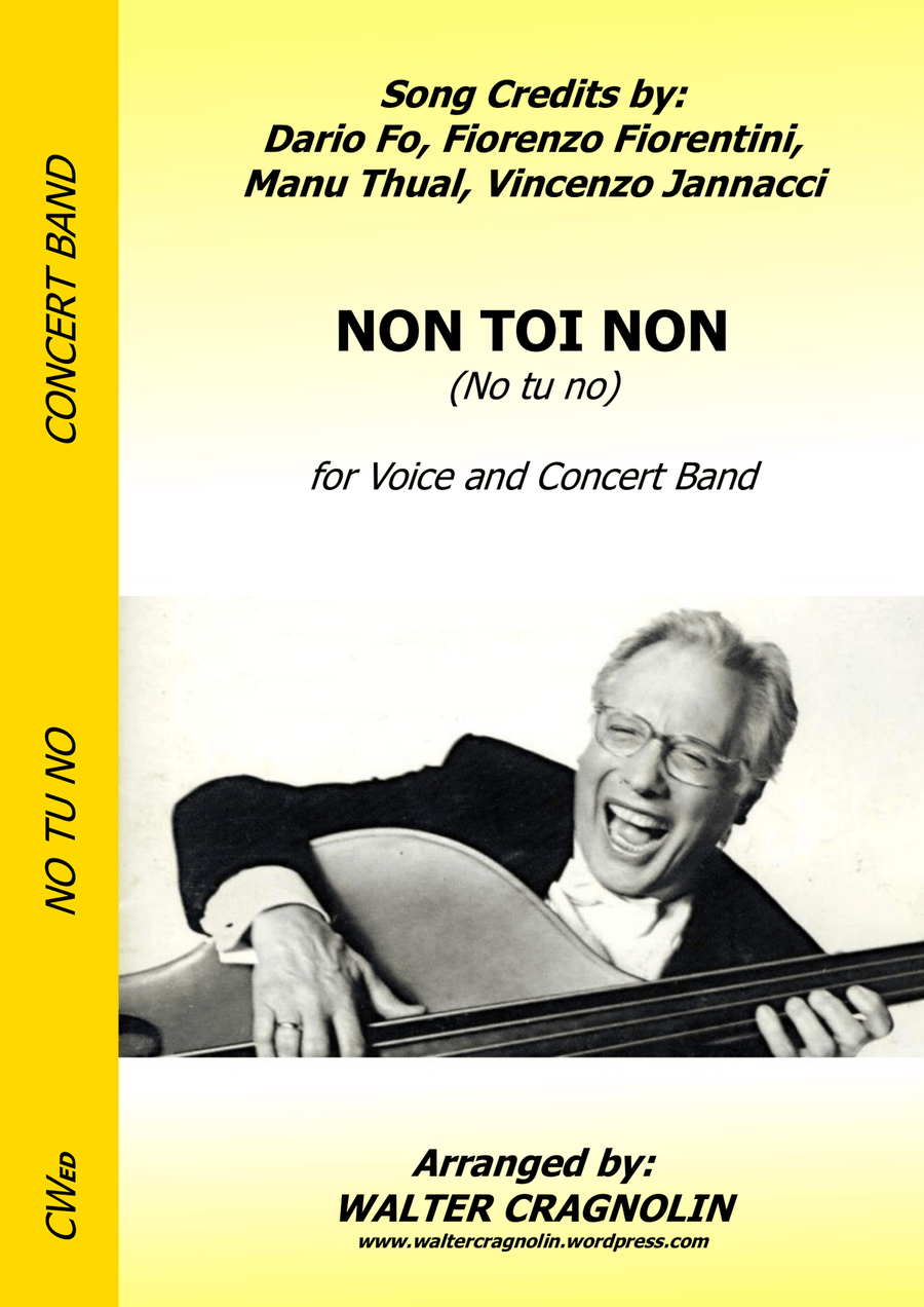 Non Toi Non Non Toi Non Concert Band scores gallery preview page 1
