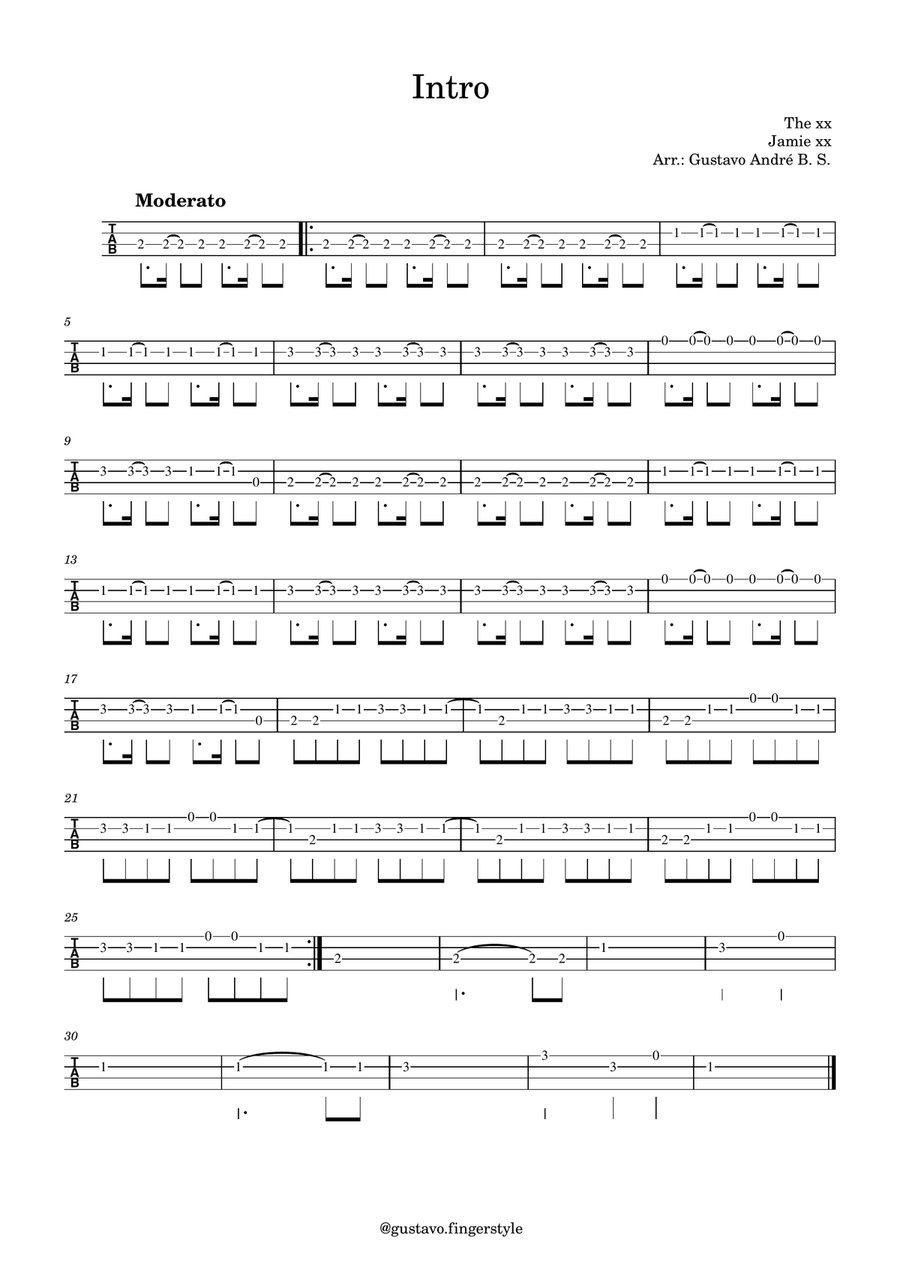 Intro Intro Ukulele scores gallery preview page 1