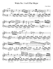 Waltz No. 1 in E Flat Major