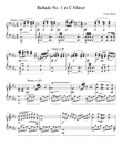 Ballade No. 1 in C Minor