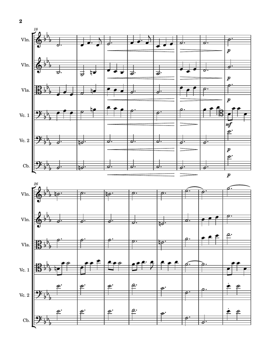 A Servant's Heart A Servant's Heart Chamber Music scores gallery preview page 2