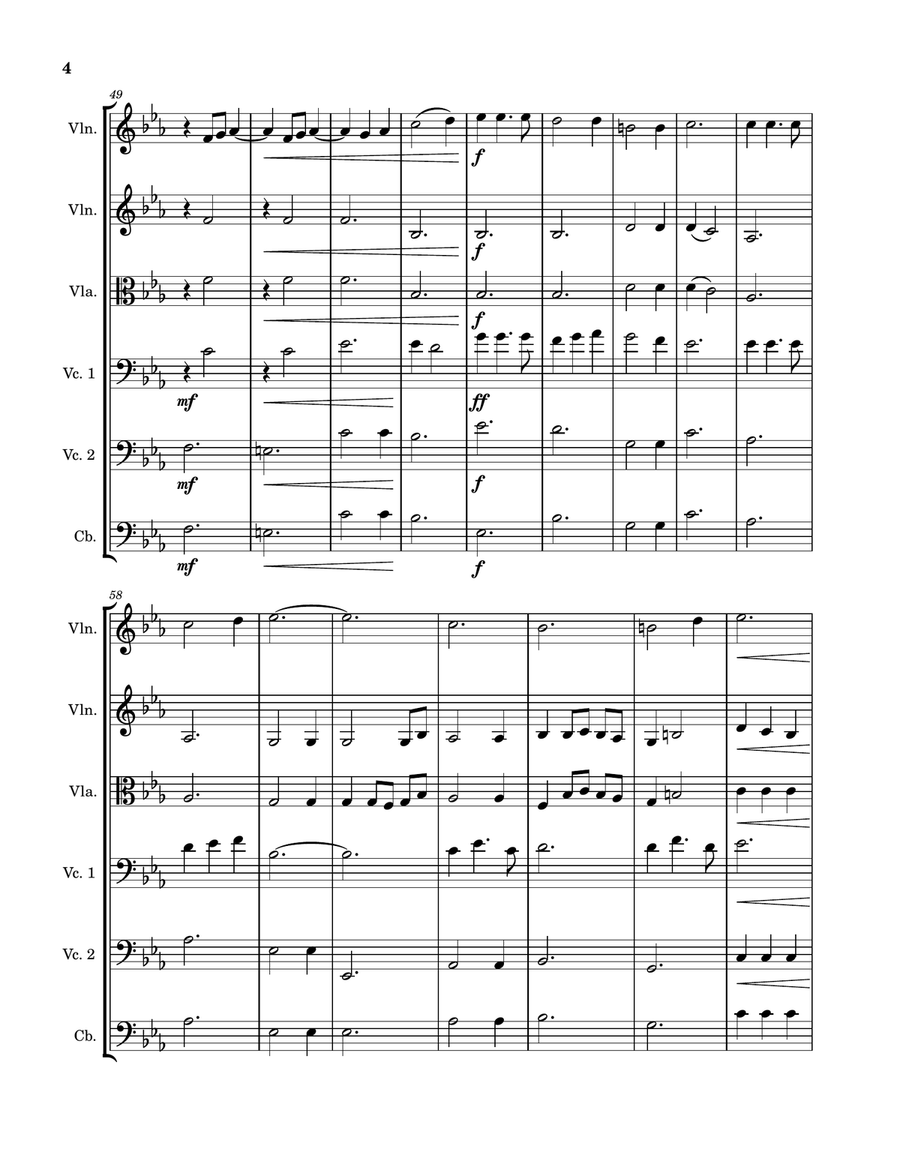 A Servant's Heart A Servant's Heart Chamber Music scores gallery preview page 4