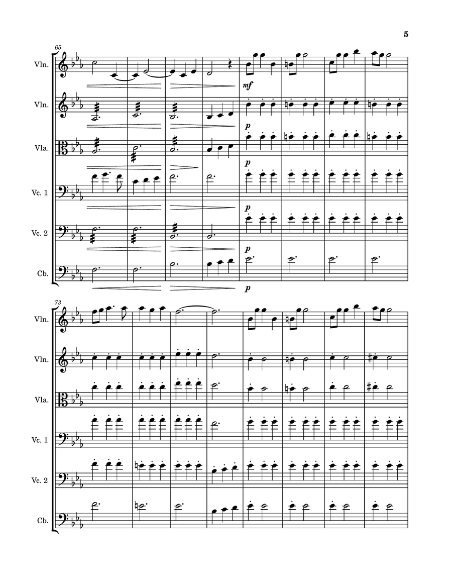 A Servant's Heart A Servant's Heart Chamber Music scores gallery preview page 5